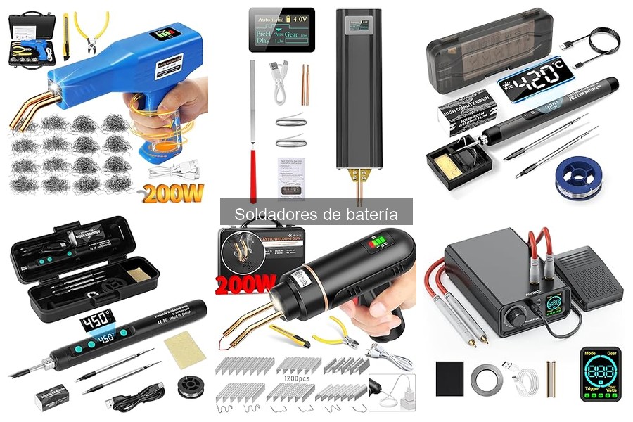 Mejores Soldadores de Batería para Reparaciones de DIY