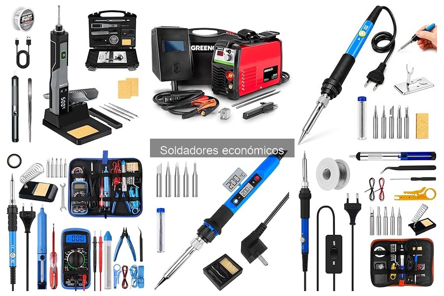 Mejores soldadores económicos para bricolaje en 2023