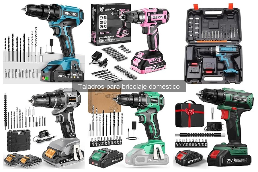 Mejores Taladros para Bricolaje: Montaje e Instalaciones
