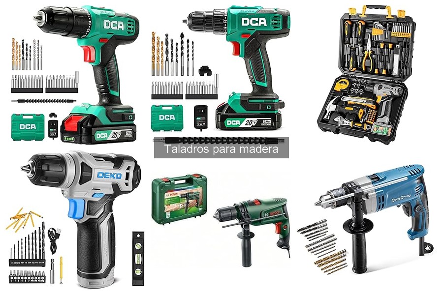 Mejores Taladros para Trabajar la Madera: Comparativa y Características