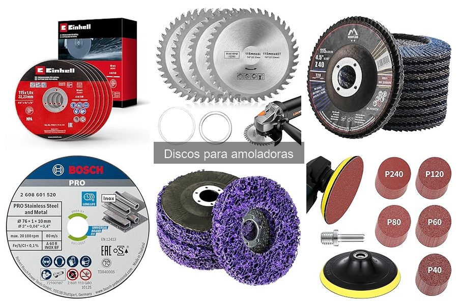 Mejores tiendas para comprar discos para amoladoras baratos