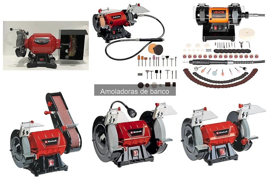 Mejores usos de amoladoras de banco en bricolaje