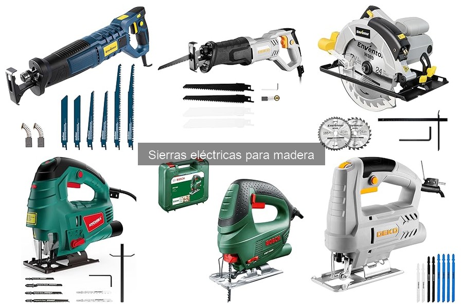 Ofertas y descuentos en sierras eléctricas para madera