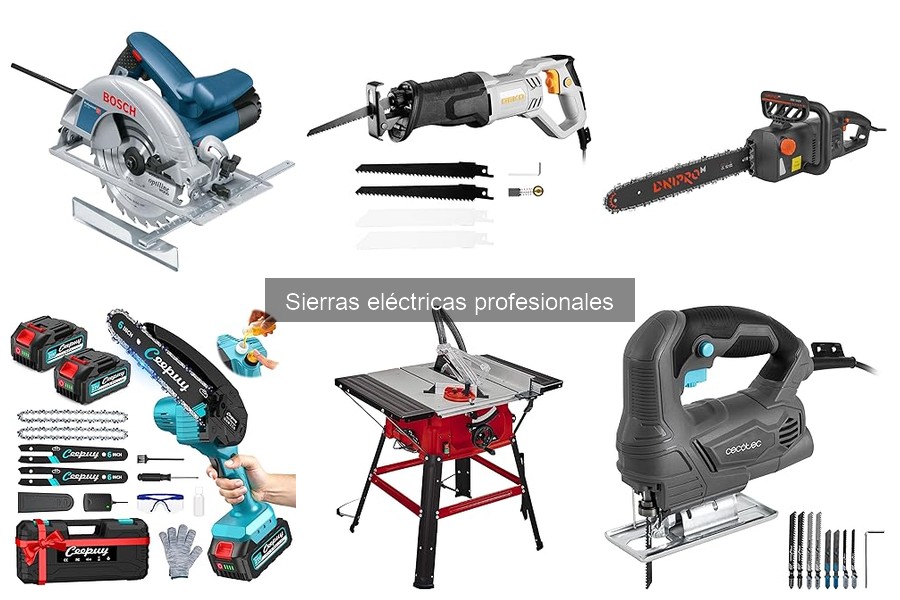 Ofertas y descuentos en sierras eléctricas profesionales