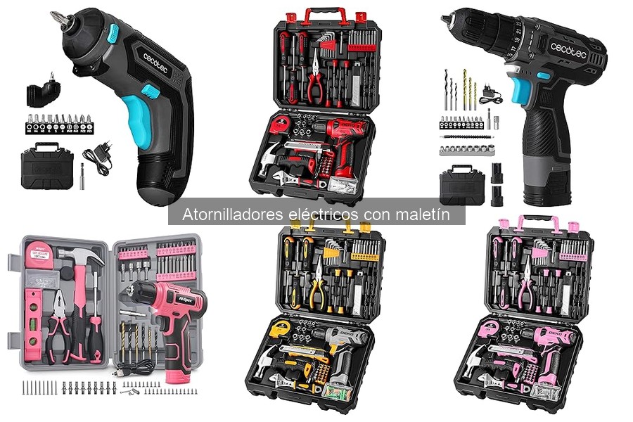 Opiniones de Atornilladores Eléctricos con Maletín