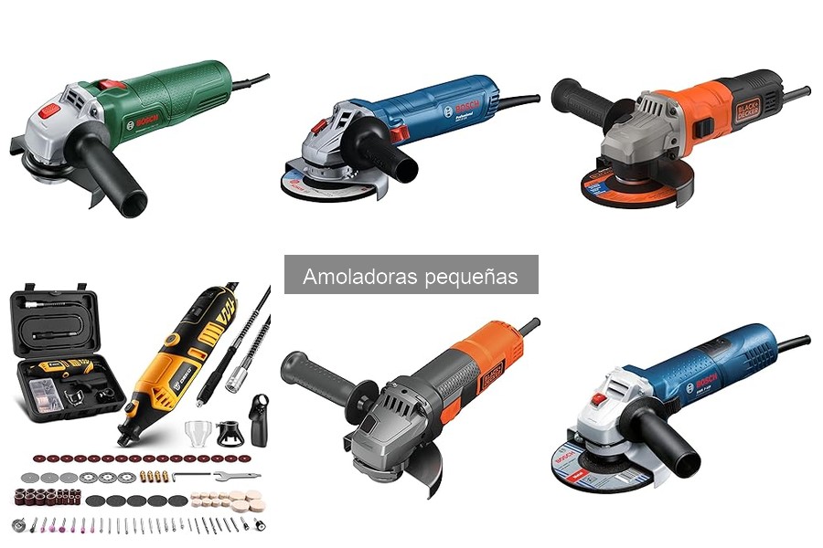 Opiniones de usuarios sobre amoladoras pequeñas: comparativa