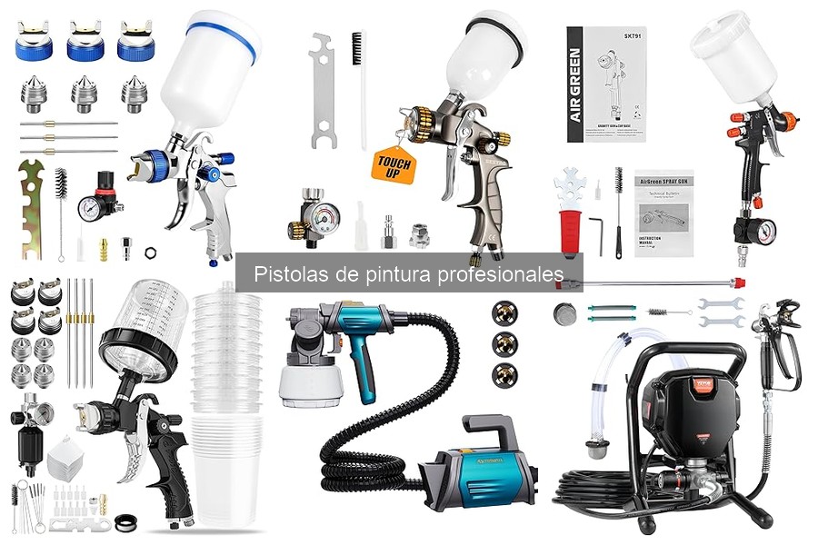 Opiniones de Usuarios sobre Pistolas de Pintura Profesionales