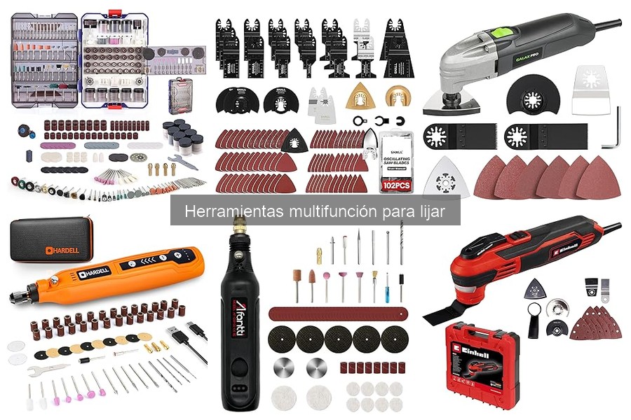 Opiniones sobre herramientas multifunción para lijar