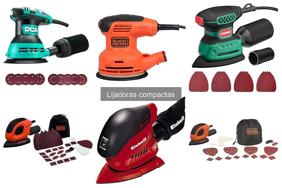 Opiniones sobre Lijadoras Compactas: Reseñas y Comparativas