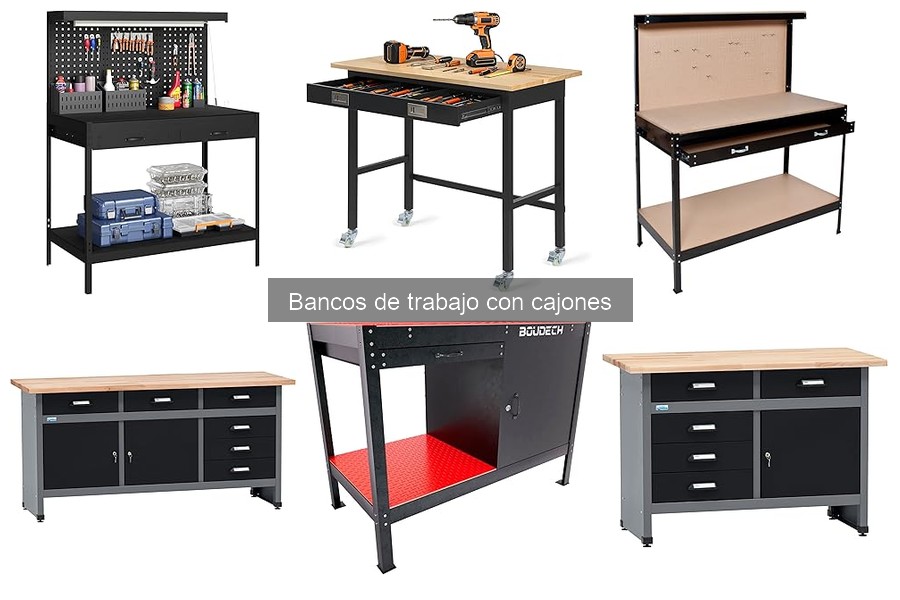 Opiniones sobre los mejores bancos de trabajo con cajones