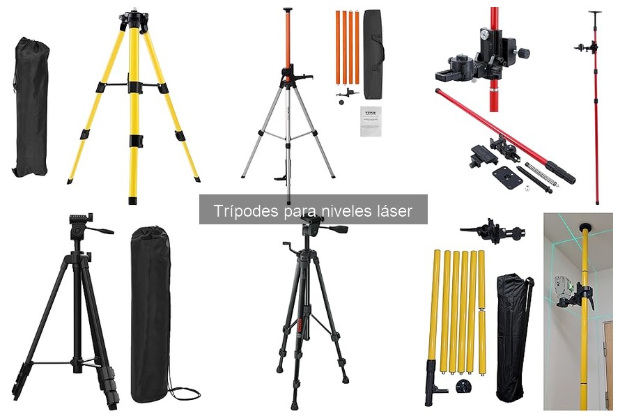 Opiniones sobre trípodes para niveles láser: Guía completa