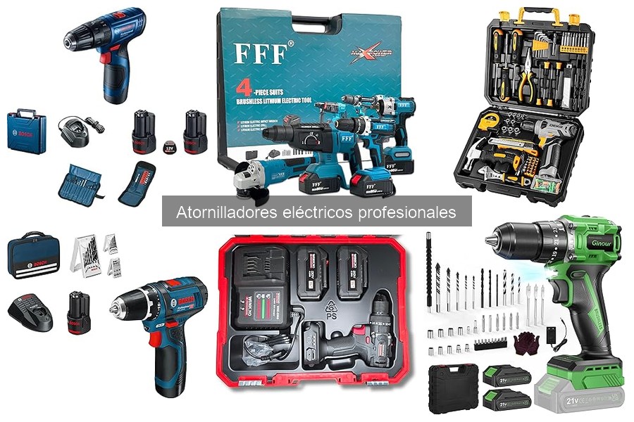 Precios de Atornilladores Eléctricos Profesionales ¡Descúbrelos!