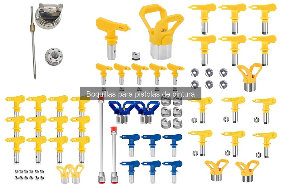 Precios de boquillas para pistolas de pintura: guía completa