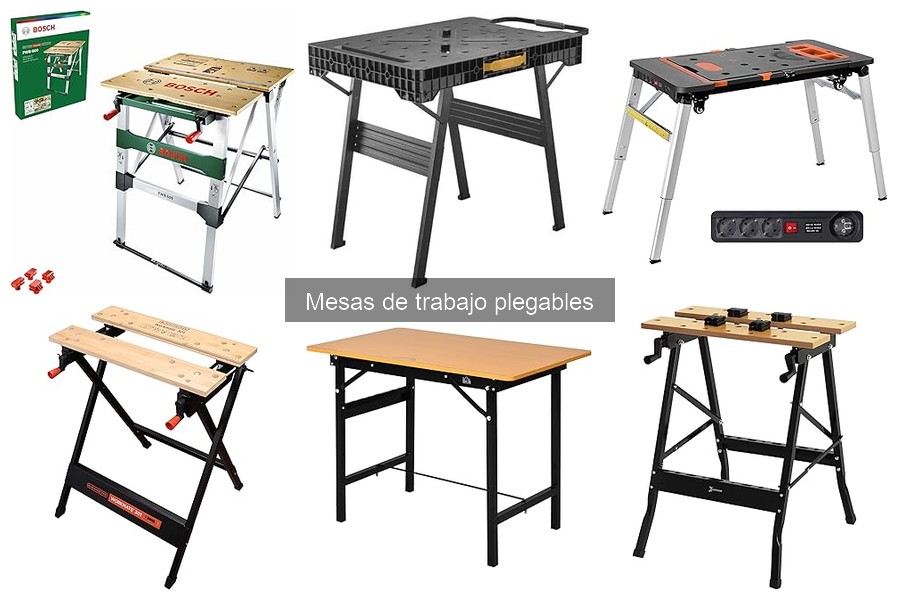 Precios de mesas de trabajo plegables en Amazon: Comparativa