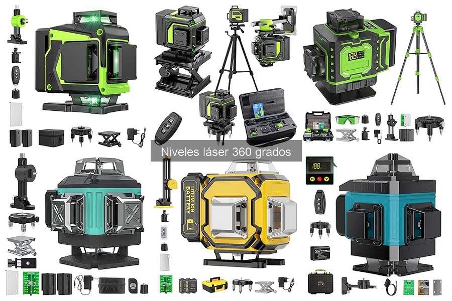 Precios de Niveles Láser 360 Grados en Amazon: Ofertas y Comparativas