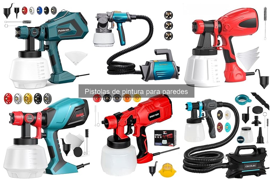 Precios de pistolas de pintura y dónde comprarlas