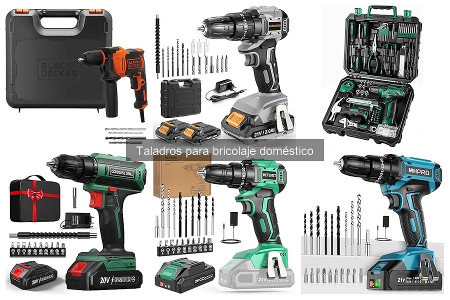 Precios de Taladros para Bricolaje en Amazon: Mejores Ofertas