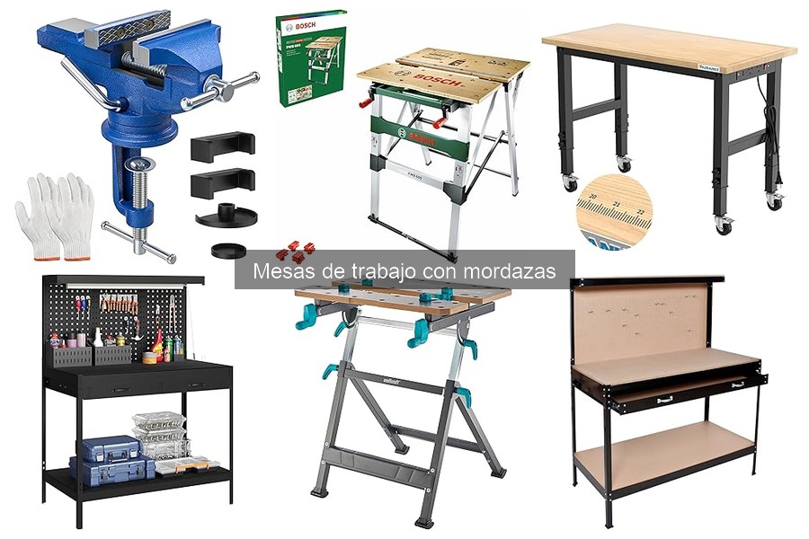 Precios y Dónde Comprar Mesas de Trabajo con Mordazas