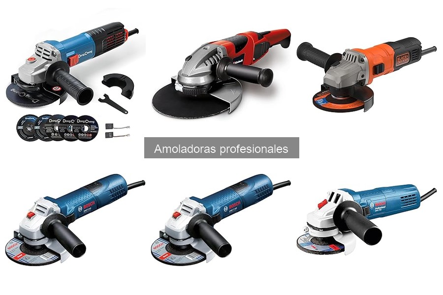 Preguntas frecuentes sobre amoladoras profesionales