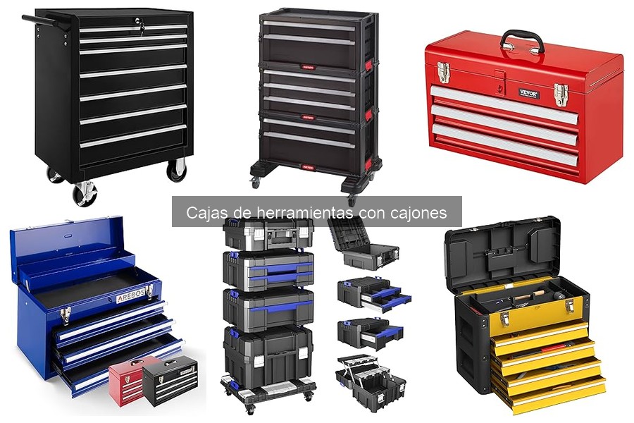 Problemas comunes al usar cajas de herramientas con cajones