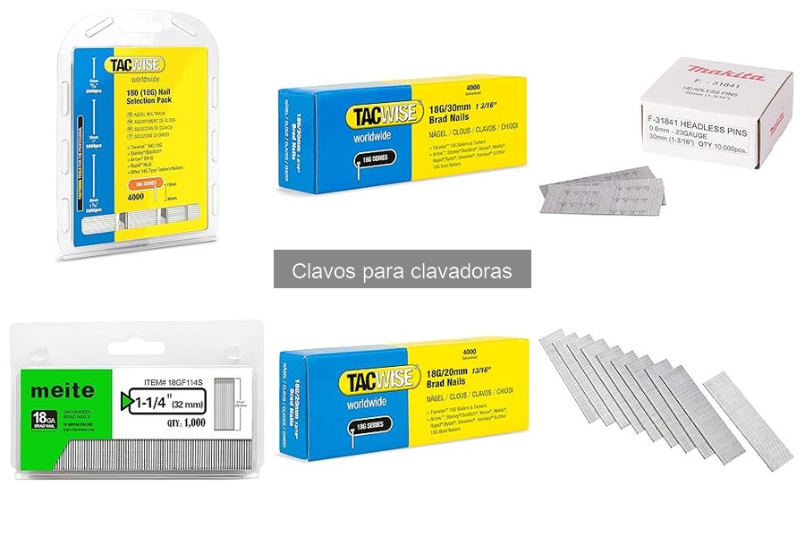 Problemas comunes al usar clavos para clavadoras