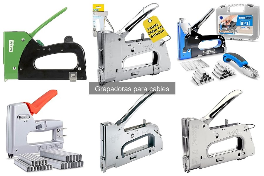Problemas comunes al usar grapadoras para cables y soluciones