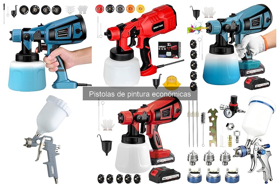 Problemas Comunes al Usar Pistolas de Pintura Económicas