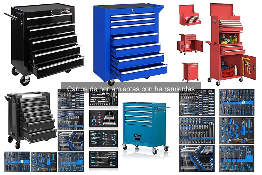 Problemas comunes al usar un carro de herramientas: Soluciones