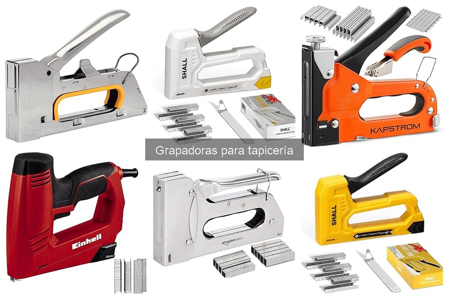 Problemas comunes al usar una grapadora para tapicería