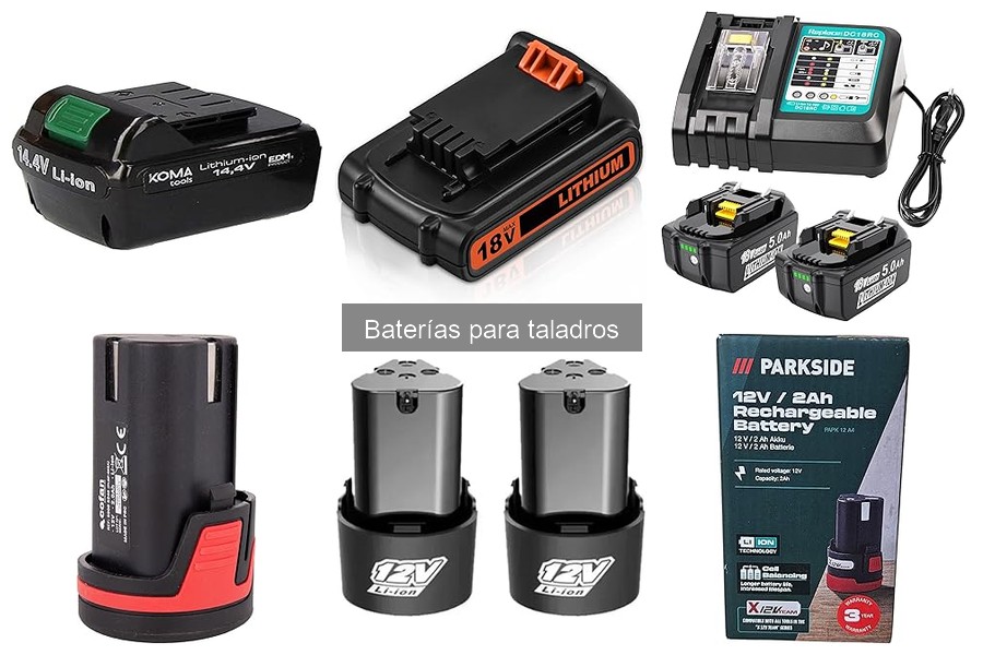 Problemas comunes con baterías de taladros: soluciones efectivas