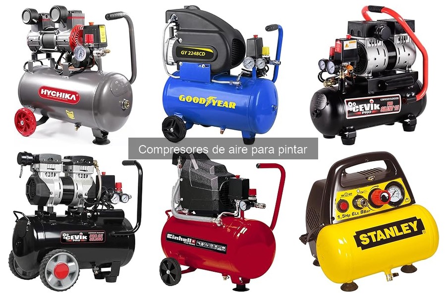 Problemas comunes con compresores de aire para pintar