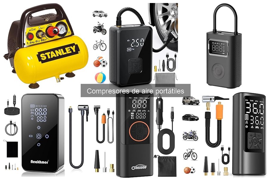 Problemas comunes con compresores de aire portátiles y soluciones