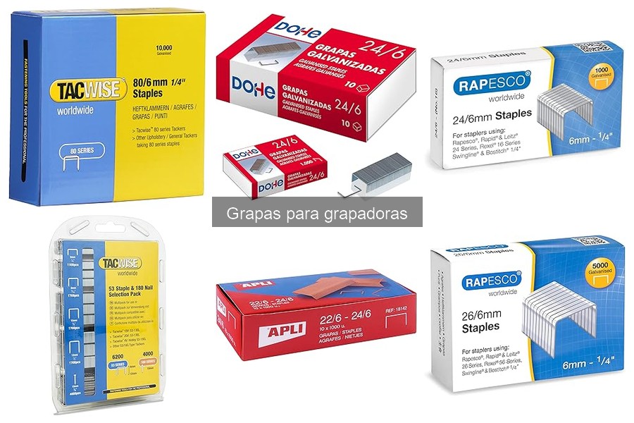 Problemas comunes con grapas para grapadoras y soluciones