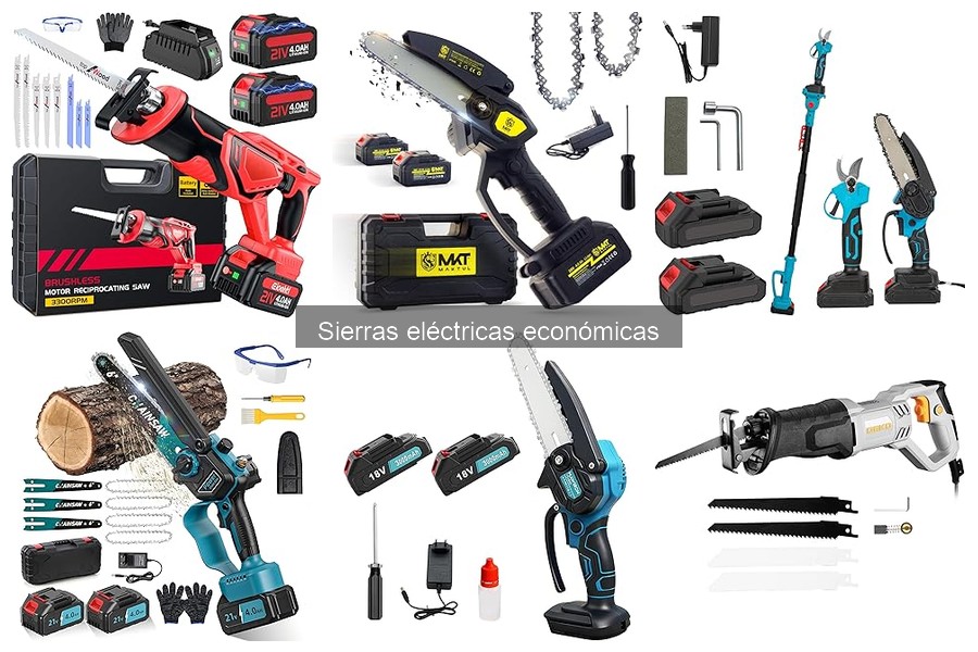 Problemas Comunes con Sierras Eléctricas Económicas y Soluciones