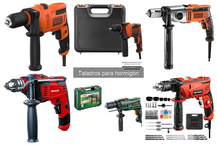 Problemas comunes con taladros para hormigón y soluciones