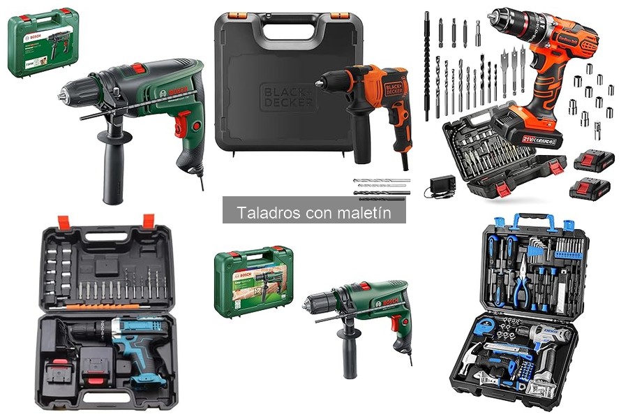 Problemas comunes con taladros y maletines: ¡soluciones efectivas!