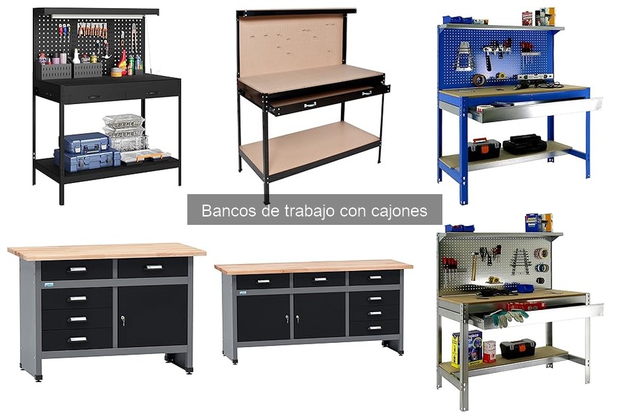 Problemas comunes y soluciones con bancos de trabajo con cajones