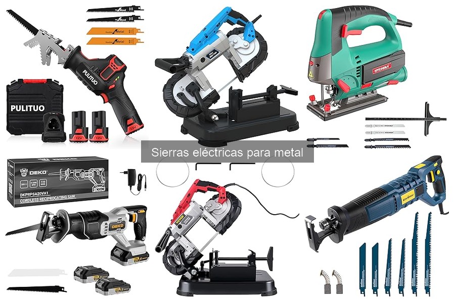 Protección esencial al usar sierras eléctricas para metal
