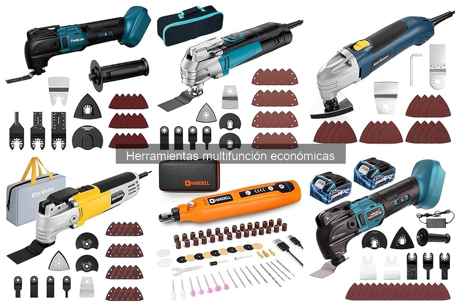 Proyectos de bricolaje con herramientas multifunción económicas