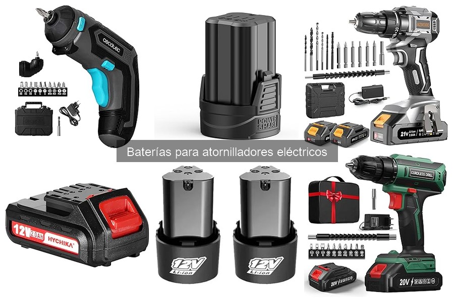 ¿Puedo Usar Baterías de Diferentes Atornilladores Eléctricos?