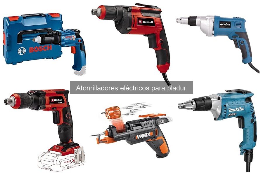 ¿Qué es un atornillador eléctrico para pladur? Características y ventajas