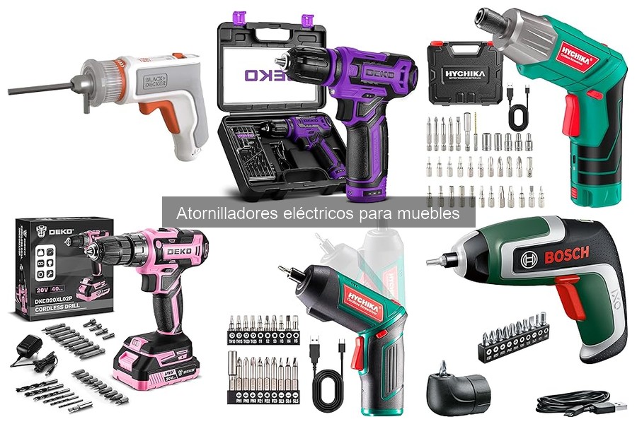 ¿Qué es un atornillador eléctrico y cómo funciona?