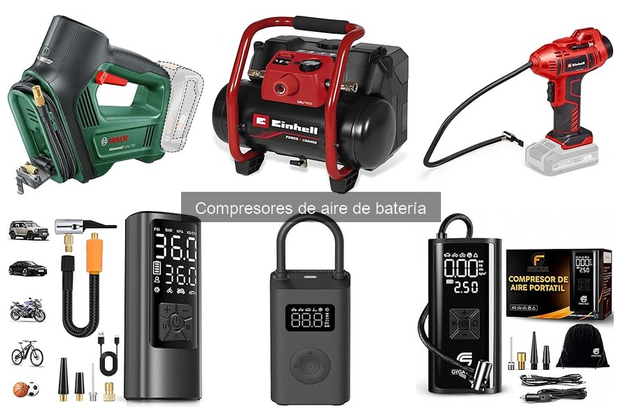 ¿Qué es un compresor de aire de batería? - Guía práctica