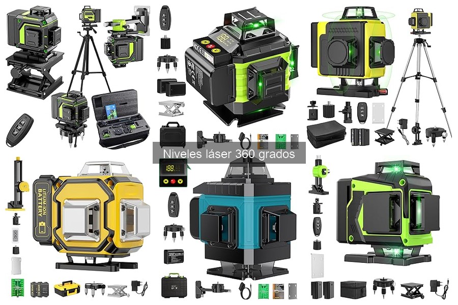 ¿Qué es un nivel láser 360 grados? Características y Usos
