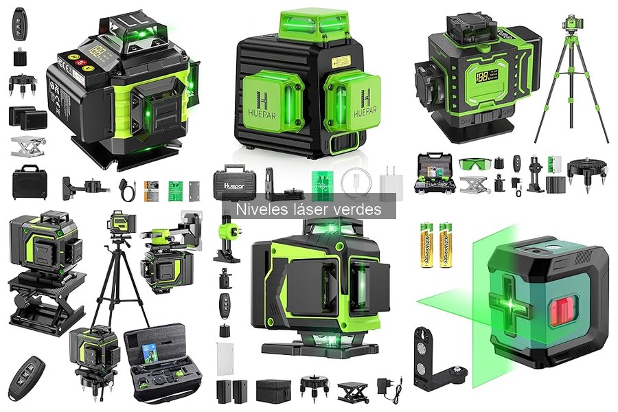 ¿Qué es un nivel láser verde? Características y Función