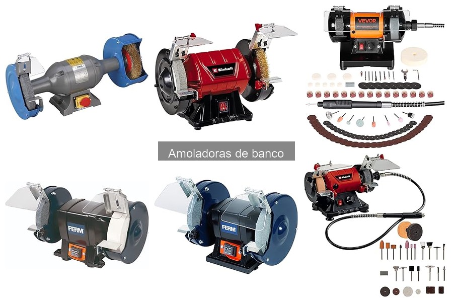 ¿Qué es una amoladora de banco? Definición y funcionamiento