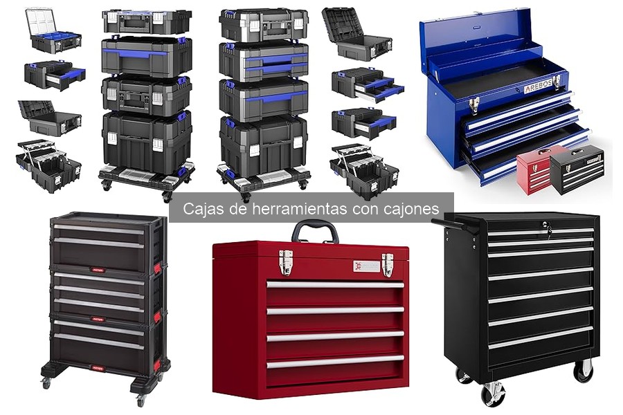 ¿Qué es una caja de herramientas con cajones? Guía completa
