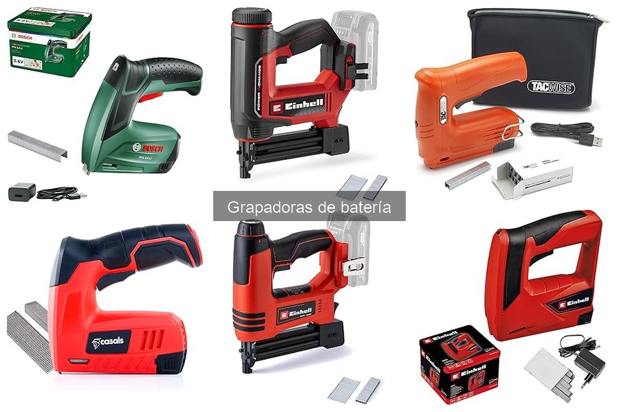 ¿Qué es una grapadora de batería? Características y Usos