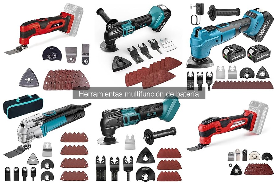 ¿Qué es una herramienta multifunción de batería? Características