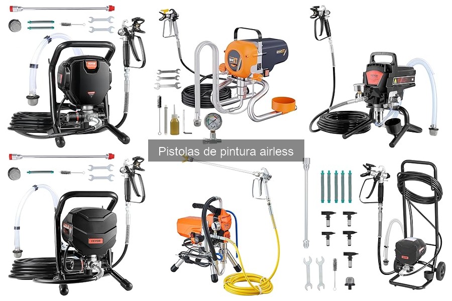 ¿Qué es una pistola de pintura airless? Características y Funcionamiento